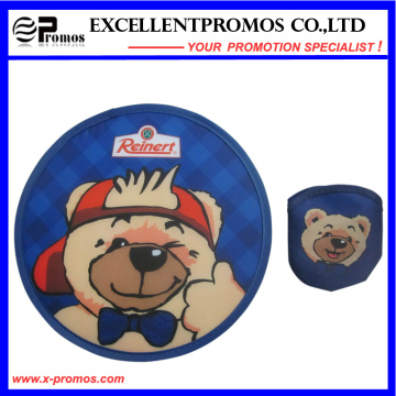 Frisbee de nylon publicitaire pliable avec pochette (EP-F58404)